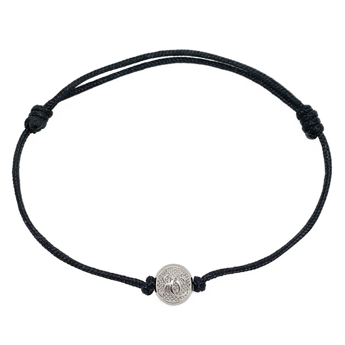 Bold Black String Bracelet
